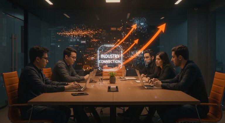 Startups de IA conectándose con corporativos en Guadalajara a través de Industry Connection del Tec de Monterrey, impulsando el ecosistema tech en LATAM.