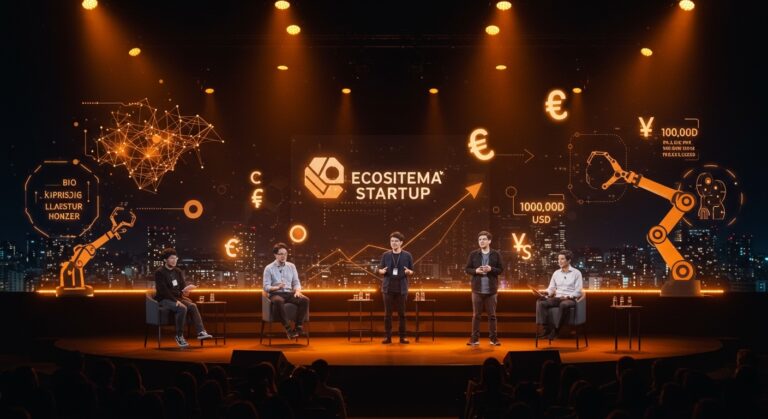 Startup Battlefield 2026 en Tokio con emprendedores presentando proyectos de IA y robótica en concurso global con premio de 100 mil dólares.