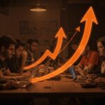 Grupo de emprendedores colaborando en Startup Weekend Mérida, representando innovación y ecosistema emprendedor en el sureste mexicano.