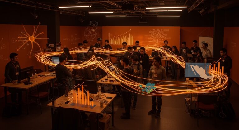 150 founders validando startups rápidamente en Mérida 2026 representando el ecosistema startup México y emprendimiento IA.