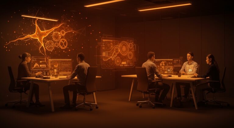 Tecnología invisible con inteligencia artificial que transforma el trabajo y aumenta la productividad en startups y TI empresarial en LATAM.