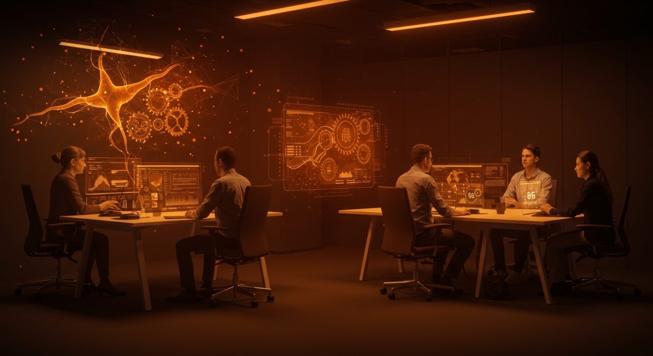 Tecnología invisible con inteligencia artificial que transforma el trabajo y aumenta la productividad en startups y TI empresarial en LATAM.