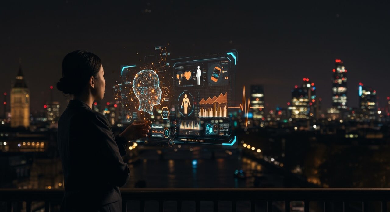 AI Strategist en Londres trabajando con datos de salud wearable y estrategias de IA aplicada en health tech para Terra API.