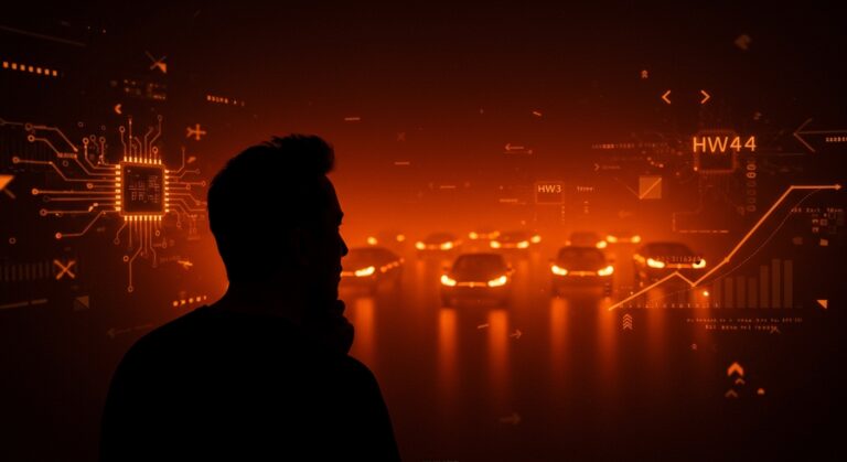 Elon Musk y Tesla con limitaciones de hardware que reflejan la realidad técnica del FSD y lecciones para startups.