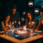 Grupo de emprendedores colaborando en proyectos tecnológicos innovadores en Tarragona dentro del programa TGN Start-Up 2026.