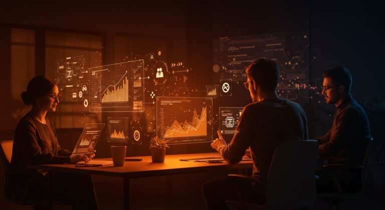 Empresas líderes en automatización de flujo de trabajo usando inteligencia artificial y herramientas no-code en startups tecnológicas en 2026.