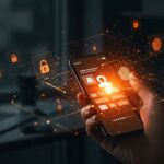 App de verificación de edad online en smartphone resaltando privacidad y cumplimiento regulatorio para startups tecnológicas.