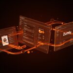 Comparativa de UI zoom en Prezi, impress.js y Zumly mostrando interfaces digitales y navegación interactiva para startups tecnológicas.