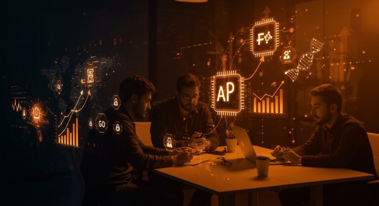 Fondos de venture capital fluyendo en startups argentinas tecnología fintech, inteligencia artificial y biotecnología en 2026.