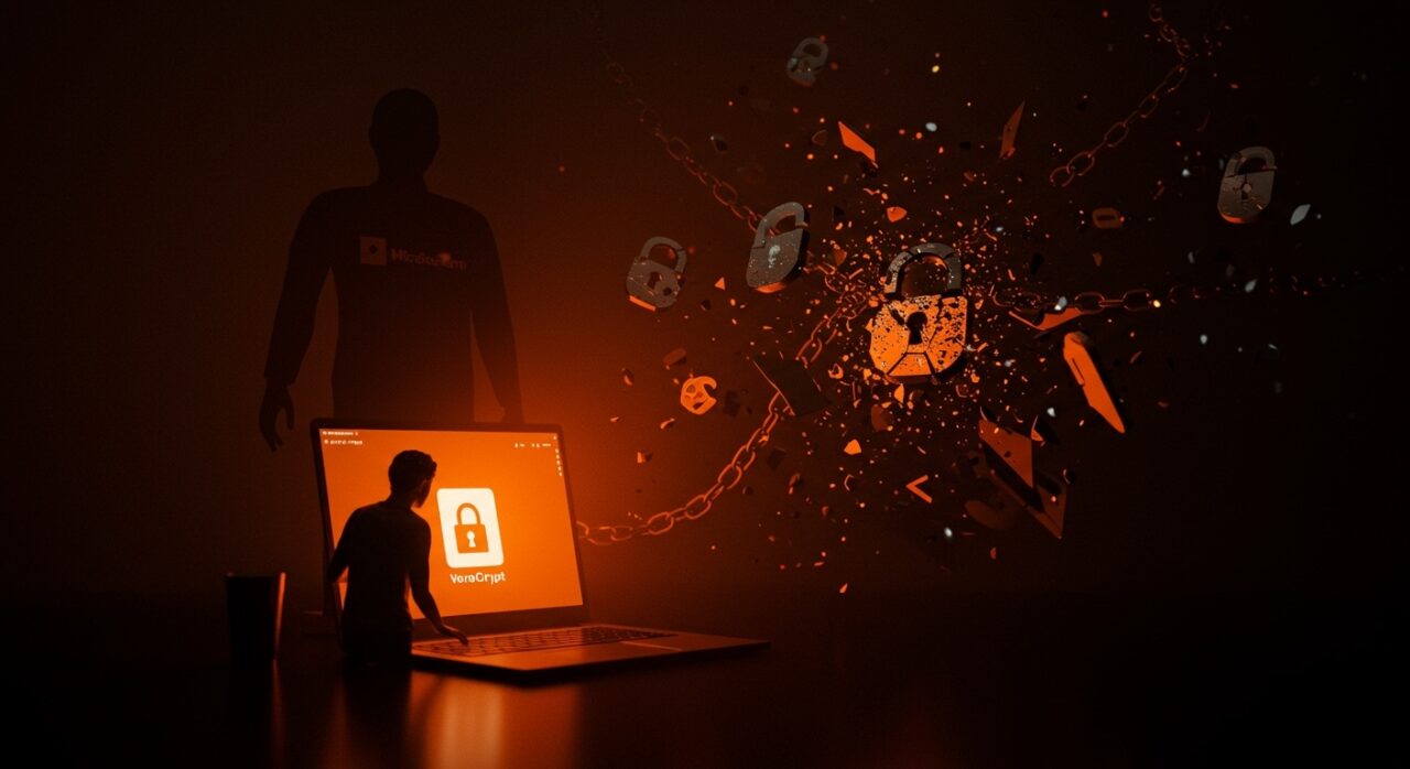 Bloqueo de cuenta Microsoft afecta actualizaciones de VeraCrypt y pone en riesgo la seguridad informática en Windows.