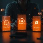 Comparativa de seguridad y privacidad digital entre WhatsApp, Signal y Telegram para startups en 2026 mostrando apps de mensajería seguras.