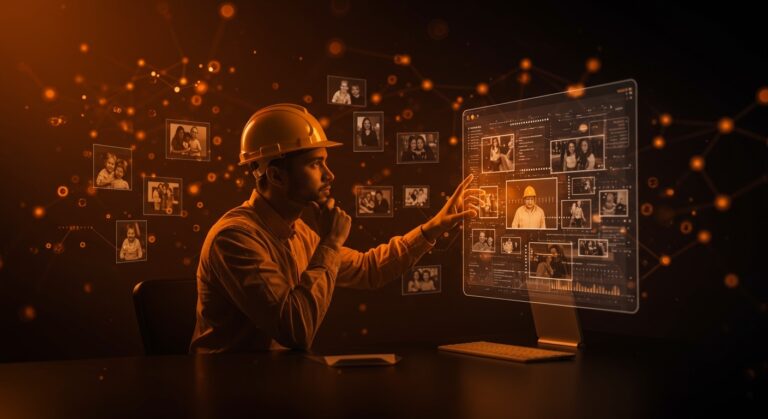 Ingeniero creando una enciclopedia personal con IA y MediaWiki para organizar fotos familiares y preservar el legado digital.