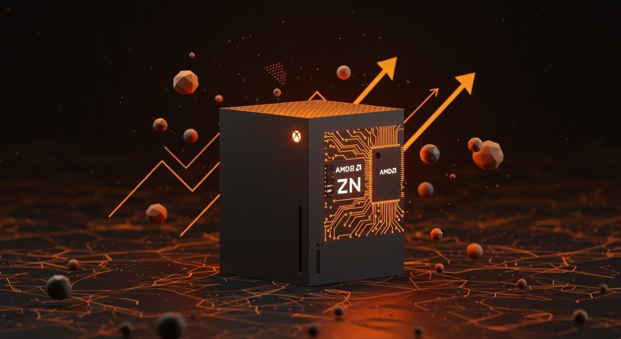 Xbox Project Helix 2027 con arquitectura AMD Zen 6 ilustrando innovación en hardware gaming y oportunidades para startups tech hispanas.