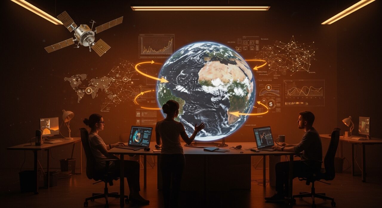 Startup española Xoople cerrando ronda de inversión para liderar tecnología de IA geoespacial con plataforma EarthAI y hardware satelital innovador.