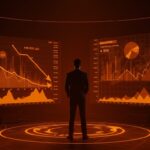 Líder fintech frente a tablero digital con datos de inversión y tendencias Q1 2026, destacando a Y Combinator y venture capital en Latinoamérica.