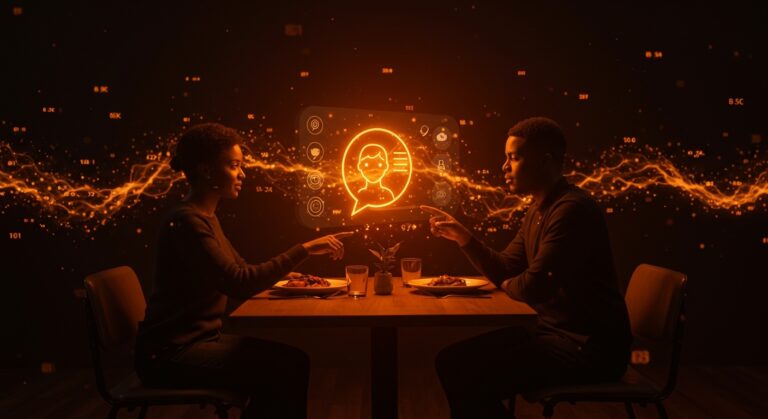 Interacción con asistente AI de Yelp para reservas automatizadas en restaurantes en una sola conversación, destacando innovación en marketplaces y foodtech.