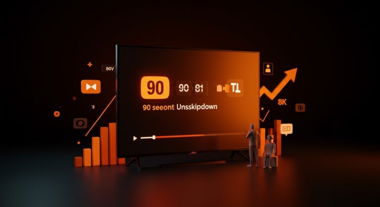 YouTube anuncios no saltables en smart TV y su impacto en la publicidad digital y monetización en plataformas de streaming.