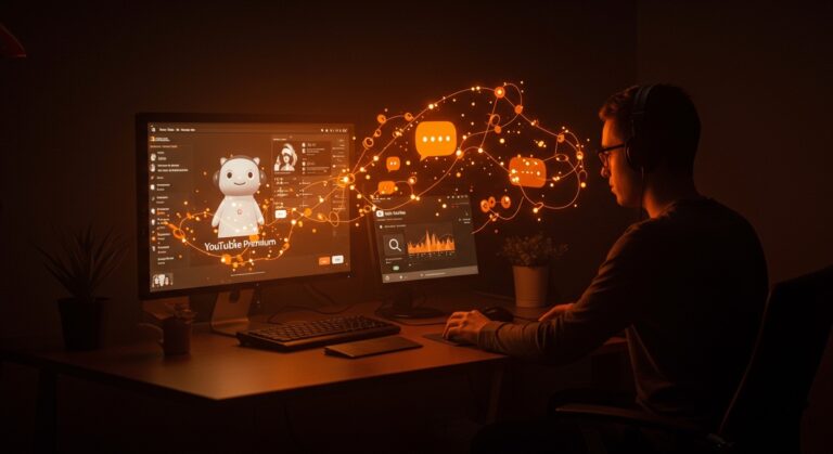 Chatbot de búsqueda conversacional de YouTube IA integrado en YouTube Premium, destacando innovación para creadores de contenido y startups en 2026.