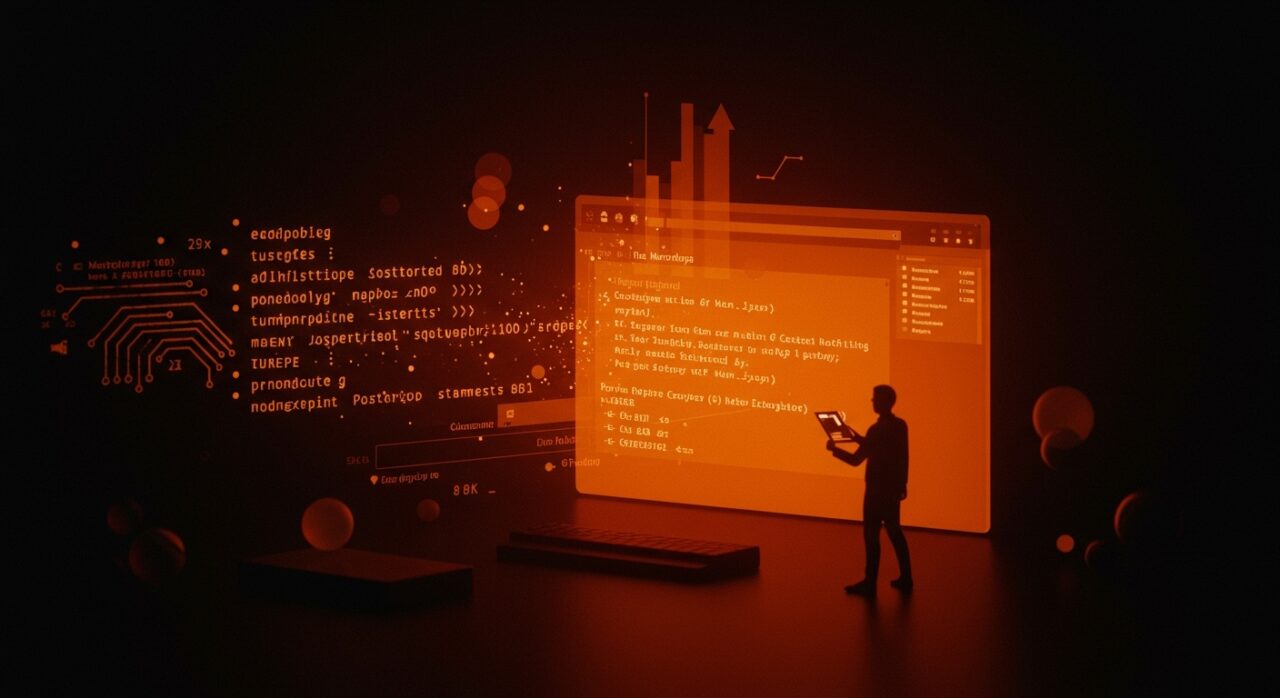 Emulación del intérprete Adobe PostScript 1991 en navegador moderno sin servidor, destacando software legacy y migración tecnológica para startups.