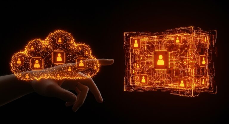 Concepto de Agentic Engineering frente a Vibe Coding, mostrando la implementación estructurada de agentes de IA en el desarrollo de software.