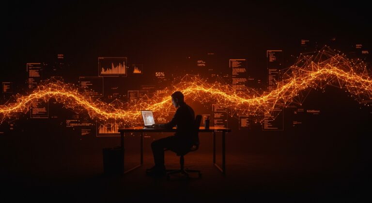 Ingeniero de IA optimizando desarrollo de software con automatización para aumentar productividad en startups.
