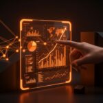 Visualización de IA predictiva y automatización contable para SaaS B2B en el ecosistema startup de LATAM.