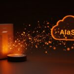 Integración de Alexa+ en altavoces Bose representando el modelo AIaaS y oportunidades para startups de inteligencia artificial conversacional.
