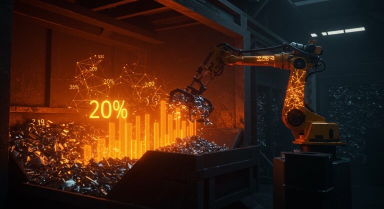 Startups de reciclaje de aluminio con IA capitalizando la economía circular en 2026.