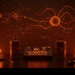 Agentes de IA autónomos gestionando comunicación por radio, representando la automatización de negocios y el futuro de la tecnología startup.