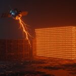 Infraestructura de GPUs masivas para Claude AI representando la alianza entre Anthropic y SpaceX para computación de alta escala.