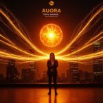Premio Aurora Tech Award para startups lideradas por mujeres, representando el financiamiento no diluido y el empoderamiento femenino en tecnología Latam.