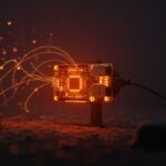 Dispositivo Raspberry Pi con IA integrada identificando aves, representando el futuro del edge computing y el IoT.