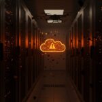 Infraestructura de centros de datos AWS bajo amenaza geopolítica, representando el riesgo tecnológico para startups.
