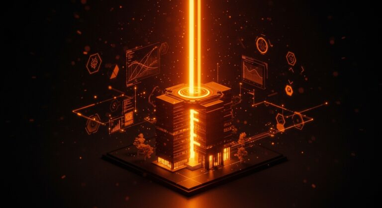 Profesionales debatiendo sobre automatización y transformación digital en el sector construcción AECO durante BBTS25.