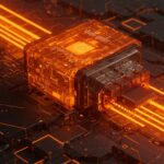 Representación visual de la migración de Bun a Rust, simbolizando rendimiento, seguridad de memoria y estabilidad de infraestructura para startups.