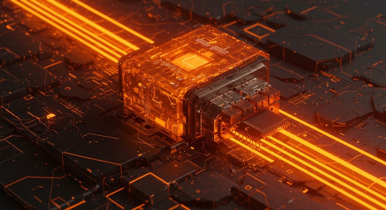 Representación visual de la migración de Bun a Rust, simbolizando rendimiento, seguridad de memoria y estabilidad de infraestructura para startups.