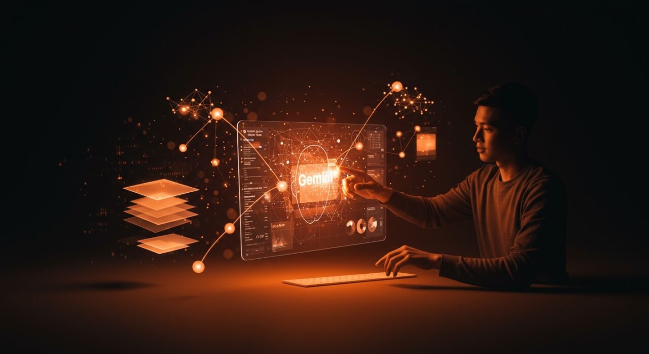 Integración de Canva y Gemini con IA para diseño gráfico profesional en startups.