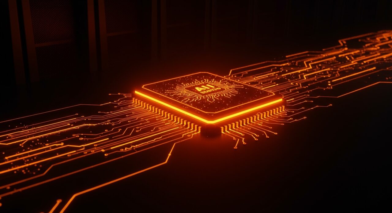 Chip wafer-scale de Cerebras acelerando la inferencia de IA para startups tecnológicas.