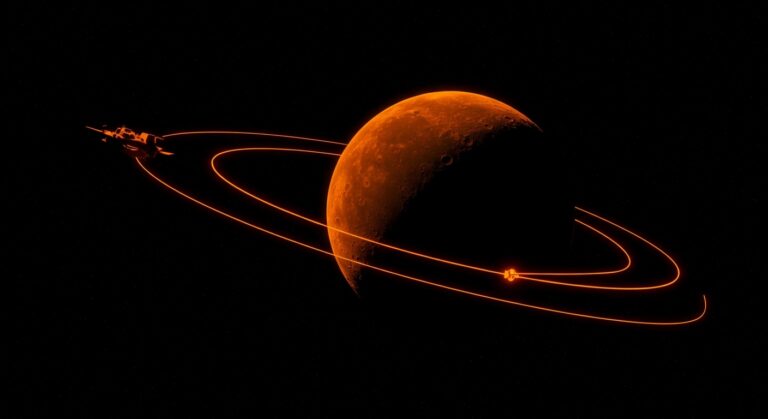 Investigadores de la USP descubren ruta lunar eficiente, optimizando combustible para misiones del sector NewSpace.