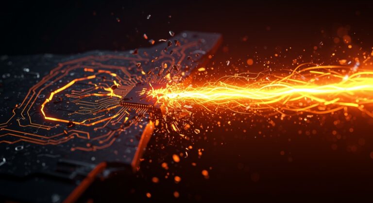 Representación visual de la vulnerabilidad CVE-2026-4747 y seguridad en inteligencia artificial para startups tecnológicas.