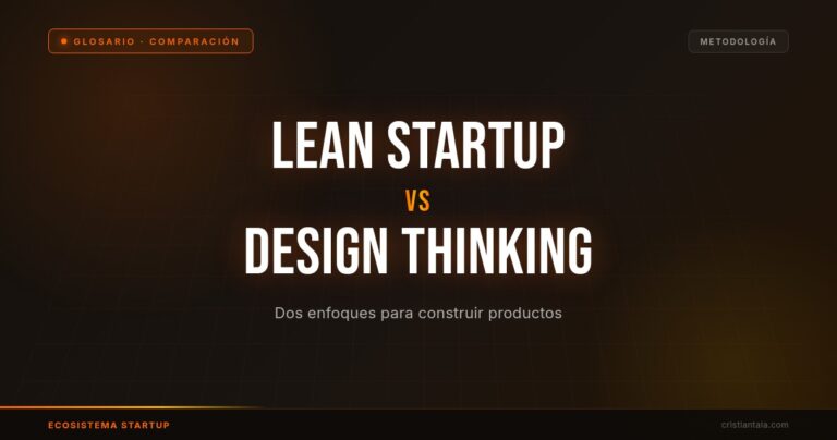 Lean Startup vs Design Thinking: Dos Enfoques para Crear Productos