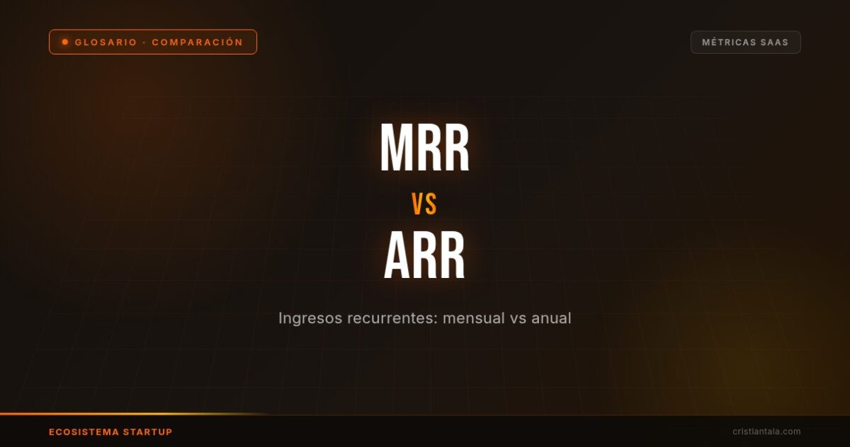 MRR vs ARR: Diferencias y Cuándo Usar Cada Métrica – El Ecosistema Startup