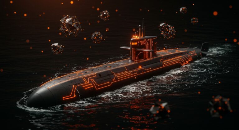 Submarino nuclear Jangbogo-N en Corea del Sur representando oportunidades para startups deeptech y defensa.