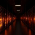 Representación conceptual de la crisis energética de IA y el impacto en los costos de infraestructura de centros de datos PJM Interconnection.