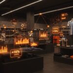 Tienda deportiva usa inteligencia artificial y analítica espacial para optimizar la exposición de productos y predecir ventas.