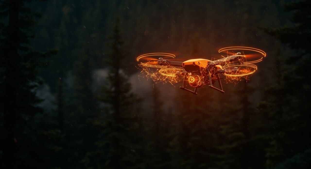 Drovid, startup chilena finalista en WIPO 2026, utiliza IA y drones autónomos para la detección temprana de incendios forestales.