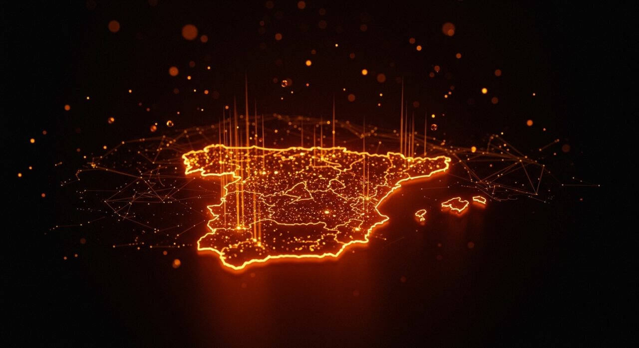 Crecimiento del ecosistema startup en España 2025 con datos de inversión venture capital y expansión tecnológica en Europa.