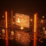Representación conceptual de la regulación de identidad de la FCC y el impacto en startups de VoIP en Estados Unidos.