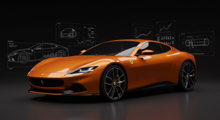 El Ferrari Luce, un vehículo eléctrico de lujo que redefine la estrategia de producto en la transición a la movilidad eléctrica.