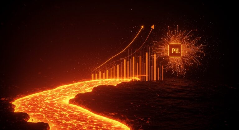 Representación visual de la IPO de Fervo Energy vinculando la energía geotérmica con la infraestructura de centros de datos de IA.